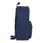 Safta Zaino per laptop fino a 14,1" - Interno imbottito - Cinghie imbottite - Doppia cerniera - Maniglia superiore - 19,85 L - 310x160x400 mm - Colore blu navy - immagine 4