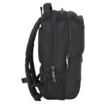 Safta Business Zaino per laptop fino a 15,6" - Connettore USB - Portabottiglie - Schienale imbottito - Spallacci regolabili e traspiranti - Scomparto per occhiali - 300x160x430 mm - Colore nero - immagine 4