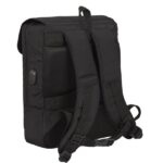 3" - Doppia chiusura - Connettore USB - Cinghie imbottite e traspiranti - Schienale imbottito ergonomico - Cinghia per valigia - Maniglia superiore - Colore nero