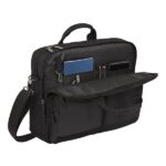 Safta Business Borsa per laptop fino a 15,6" - Interno imbottito - Scomparto per tablet 10,6" - Tasche frontali - Connettore USB - Tracolla regolabile - Manici rivestiti - Colore nero - immagine 5