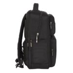 Safta Business Zaino per laptop fino a 15,6" - Connettore USB - Tasca portabottiglie - Tasca antifurto - Tasche frontali - Imbottitura - Spallacci imbottiti e traspiranti - Colore nero - immagine 4