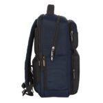 Safta Business Zaino per laptop fino a 15,6" - Connettore USB - Portabottiglie - Doppia maniglia - Compatibile con valigia - Spallacci traspiranti - 310x130x440mm - Colore blu navy - immagine 4