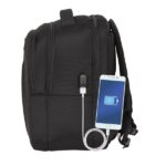 Safta Business Zaino per laptop fino a 15,6" - Connettore USB - Portabottiglie - Antifurto - Organizer - Doppia maniglia - Colore nero - immagine 3