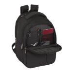Safta Business Zaino per laptop fino a 15,6" - Connettore USB - Portabottiglie - Antifurto - Organizer - Doppia maniglia - Colore nero - immagine 5