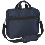 6" - Doppia maniglia - Connettore USB - Tasca nascosta - Tracolla regolabile - Manici rivestiti - Cinghia per valigie - 410x90x330mm - Colore blu navy