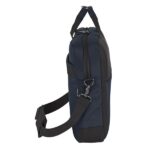 Safta Business Borsa per laptop fino a 15,6" - Doppia maniglia - Connettore USB - Tasca nascosta - Tracolla regolabile - Manici rivestiti - Cinghia per valigie - 410x90x330mm - Colore blu navy - immagine 4