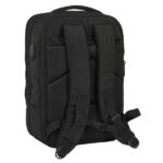 6" - Connettore USB - Ergonomico - Organizer - Tasca laterale - Cinghia per valigia - Interno imbottito - Colore nero