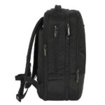 Safta Business Zaino per laptop fino a 15,6" - Connettore USB - Ergonomico - Organizer - Tasca laterale - Cinghia per valigia - Interno imbottito - Colore nero - immagine 3