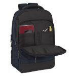 Safta Business Zaino per laptop fino a 15,6" - Connettore USB - Tasca per tablet - Portabottiglie - Organizer frontale - Doppia maniglia - 290x150x440 mm - Colore blu navy - immagine 5
