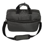 Safta Business Borsa per laptop fino a 15,6" - Connettore USB - Tasca posteriore nascosta - Tracolla regolabile - Manici rivestiti - Cinghia per valigie - 410x90x330mm - Colore grigio scuro - immagine 5