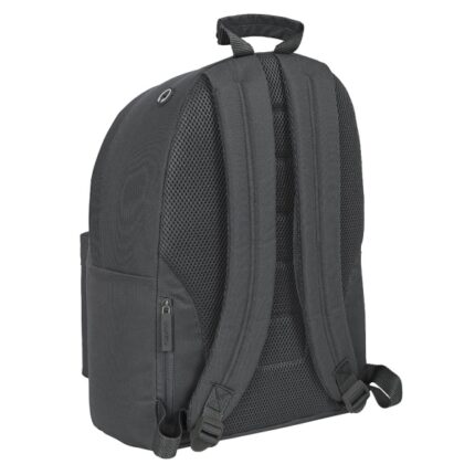 1" - Tasca per tablet - Doppia maniglia - Spallacci ergonomici - Schienale imbottito - Manico rivestito - 20 L - 310 x 160 x 410 mm - Colore grigio