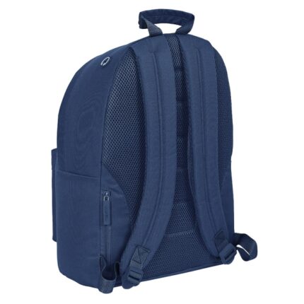 1" - Tasca per tablet - Tasca frontale - Doppia maniglia - Spallacci ergonomici - Schienale traspirante - 20 L - 310 x 160 x 410 mm - Colore blu navy