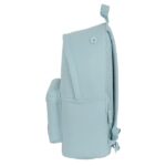 Safta Basic Zaino per laptop fino a 14,1" - Tasca per tablet - Organizer per oggetti - Doppia maniglia - Spallacci ergonomici - Maniglia superiore - 20 L - 310 x 160 x 410 mm - Colore turchese - immagine 3