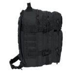 Safta Basic Zaino per laptop fino a 15,6" - Cerniere bidirezionali - Tasche frontali - Patch rimovibili - Cinghie regolabili - 33,12 L - 300 x 230 x 480 mm - Colore nero - immagine 4