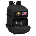 Safta Basic Zaino per laptop fino a 15,6" - Cerniere bidirezionali - Tasche frontali - Patch rimovibili - Cinghie regolabili - 33,12 L - 300 x 230 x 480 mm - Colore nero - immagine 5