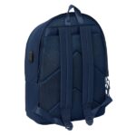 6" - Scomparto antifurto - Connettore USB - Base imbottita - Ergonomico - Maniglia superiore - 310x180x440mm - Colore blu navy