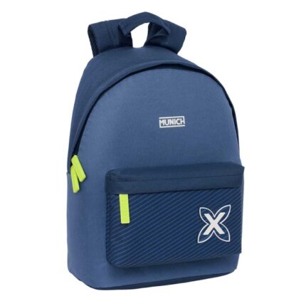 Safta Munich Blue Indigo Zaino per laptop fino a 14