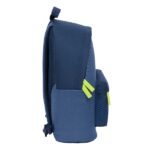 Safta Munich Blue Indigo Zaino per laptop fino a 14,1" - Tasca per tablet - Doppia maniglia - Spallacci ergonomici - Schienale traspirante - 20 L - 310 x 160 x 410 mm - Colore blu navy - immagine 3