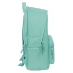 Safta F.C.Barcelona Chica Musgo Zaino per laptop fino a 15,6" - Antifurto - Connettore USB - Base imbottita - Tasca frontale - Spallacci ergonomici - Maniglia superiore - 310x180x440 mm - Colore menta - immagine 3