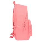 Safta F.C.Barcelona Zaino da donna per laptop fino a 15,6" - Antifurto - Connettore USB - Base imbottita - Tasca frontale - Spallacci ergonomici - Maniglia superiore - 310x180x440 mm - Colore corallo - immagine 3