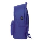 55 L - Base imbottita - Doppia maniglia - Maniglia superiore - 310x180x440 mm - Colore blu navy
