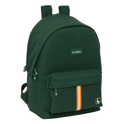 Safta el Ganso Basics Green Zaino per laptop fino a 15