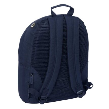 1" - Tasca per tablet - Doppia maniglia - Spallacci ergonomici - Schienale imbottito - 20 L - 310x160x410 mm - Colore blu navy