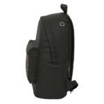 Safta Kappa Basics Zaino per laptop fino a 14,1" - Tasca per tablet - Tasca posteriore - Doppia maniglia - Schienale traspirante - 20 L - 310x160x410 mm - Colore nero - immagine 3