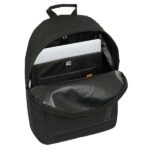 Safta Kappa Basics Zaino per laptop fino a 14,1" - Tasca per tablet - Tasca posteriore - Doppia maniglia - Schienale traspirante - 20 L - 310x160x410 mm - Colore nero - immagine 4