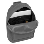 Safta Kappa Basics Grigio Zaino per laptop fino a 14,1" - Tasca per tablet - Tasca posteriore - Doppia maniglia - Spallacci imbottiti - Maniglia superiore - 20 L - 310x160x410 mm - Colore grigio - immagine 4