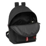 Safta el Ganso Basics Black Zaino per laptop fino a 15,6" - Interno imbottito - Connettore USB - Base imbottita - Spallacci ergonomici - Maniglia superiore - 24,55 L - 310x180x440 mm - Colore nero - immagine 4