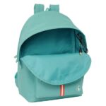 Safta el Ganso Basics Aquarelle Zaino per laptop fino a 15,6" - Antifurto - Connettore USB - Base imbottita - Tasca frontale - Doppia maniglia - Ergonomico - 24,55 L - 310x180x440 mm - Colore menta - immagine 4