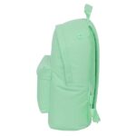 Safta Kappa Basics Zaino per laptop fino a 14,1" - Tasca per tablet - Doppia maniglia - Spallacci ergonomici - Schienale traspirante - 20 L - 310x160x410 mm - Colore menta - immagine 3