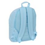 1" - Tasca per tablet - Doppia maniglia - Spallacci ergonomici - Schienale traspirante - 20 L - 310x160x410 mm - Colore azzurro