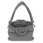 Safta Moos Capsula Grey Zaino per laptop fino a 14,1" - Chiusura magnetica - Tasca interna - Chiusura con cordoncini - Manici imbottiti - 18,80 L - Tasca esterna - 400x170x310 mm - Colore grigio - immagine 5