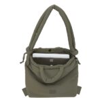 Safta Moos Capsula Zaino per laptop fino a 14,1" - Chiusura magnetica - Tasca interna - Chiusura con lacci - Tasca esterna - Manici imbottiti - 18,80 L - 400 x 170 x 310 mm - Colore verde - immagine 4
