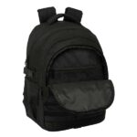 Safta Zaino per laptop fino a 15,6" - Cerniere bidirezionali - Tasca frontale - Antifurto - Spallacci ergonomici - Cinghie regolabili - 23,46 L - 340 x 150 x 460 mm - Colore nero - immagine 4