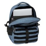 Safta Grafito Zaino per laptop fino a 15,6" - Cerniere bidirezionali - Antifurto - Spallacci ergonomici - Cinghie regolabili - 23,46 L - 340 x 150 x 460 mm - Colore blu - immagine 5