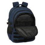 Safta Zaino per laptop fino a 15,6" - Cerniere bidirezionali - Antifurto - Cinghie regolabili - 23,46 L - 340 x 150 x 460 mm - Colore blu navy - immagine 4