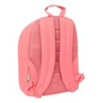 1" - Tasca per tablet - Cinghia per chiavi - Tasca posteriore - Doppia maniglia - Manico rivestito - 20 L - 310x160x410 mm - Colore corallo