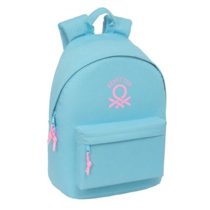 Safta Benetton Basics Celeste Zaino per laptop fino a 14
