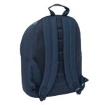 1" - Interno imbottito - Tasca per tablet - Doppia maniglia - Ergonomico - Manico rivestito - 20 L - 310x160x410 mm - Colore blu navy