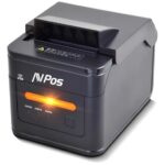 AVPos AVP-K46W Stampante termica per biglietti da cucina K46W - Segnalatore luminoso e acustico - Copertura resistente all'acqua