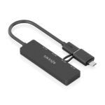 Hub USB 3.1 USB-A/USB-C Aisens - 4xUSB-A - 15 cm - Colore nero - immagine 2