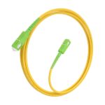 Aisens Cavo in fibra ottica Patch cord G657A2 3.0 9/125 SMF Simplex CPR Dca LSZH - SC/APC-SC/APC - 3M - Colore giallo - immagine 2
