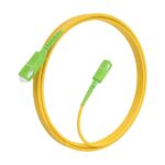 Aisens Cavo in fibra ottica Patch cord G657A2 3.0 9/125 SMF Simplex CPR Dca LSZH - SC/APC-SC/APC - 5M - Colore giallo - immagine 2