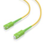 Aisens Cavo in fibra ottica Patch cord G657A2 3.0 9/125 SMF Simplex CPR Dca LSZH - SC/APC-SC/APC - 5M - Colore giallo - immagine 3