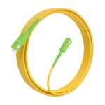 Aisens Cavo in fibra ottica Patch cord G657A2 3.0 9/125 SMF Simplex CPR Dca LSZH - SC/APC-SC/APC - 7M - Colore giallo - immagine 2