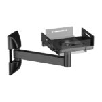 Aisens Pack Supporto universale da parete per altoparlanti - Girevole e inclinabile - Carico massimo 25 kg - Colore nero - immagine 2