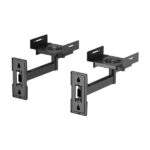 Aisens Pack Supporto universale da parete per altoparlanti - Girevole e inclinabile - Carico massimo 25 kg - Colore nero - immagine 3